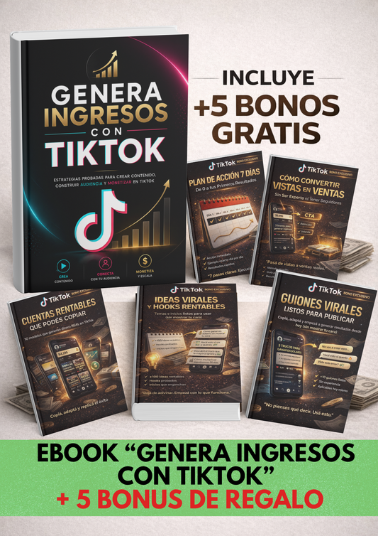 👉El Método Oculto de TikTok: Cómo Generar Ingresos con Tiktok